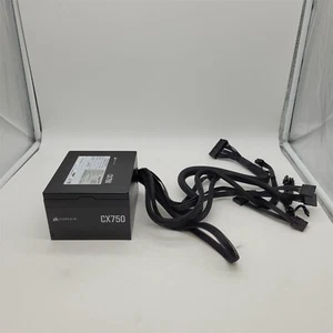 CORSAIR CX750 80 Plus Bronze Non Modular Low-Noise ATX 750 Watt Power Supply - Afbeelding 1 van 4