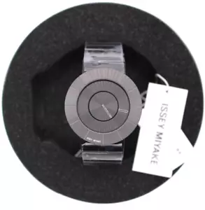 ISSEY MIYAKE Watch Men's To Black Tokuji Yoshioka NY0N002 Stainless Steel Japan - Picture 1 of 11