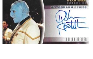 Star Trek Insurrection: John Hostetter as Bolian A-12 Autograph Card Auto A12 - Picture 1 of 1