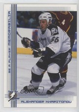 2000-01 ITG Be A Player Memorabilia Sapphire /100 Alexander Kharitonov #416