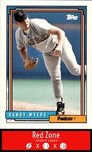 1992 Topps Traded - #80T Randy Myers NM Set Break. - Picture 1 of 2