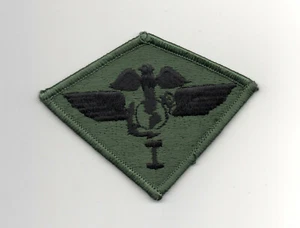 USMC Unites States Marine Corps MAW 1st Marine Aircraft Wing Patch Green/Black - Picture 1 of 1