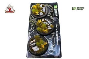 Gamers Grass Highland Bases Round Lip 50mm (x3) - Picture 1 of 3