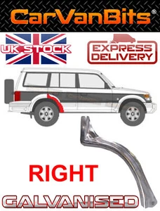 PANEL DE REPARACIÓN DEL ALA TRASERA DE ARCO DE RUEDA TRASERA PARA MITSUBISHI PAJERO 2 91-99 5 PUERTAS - Imagen 1 de 5