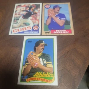 Topps, Dennis Eckersley, 1985, 1987, 1989,  - Bild 1 von 2