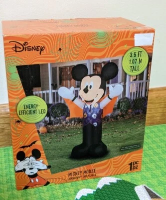 halloween disney mickey mouse inflable Foto 1 de 2