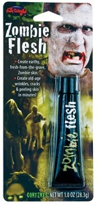 Fun World Halloween Horror Zombie Carne Maquillaje Especial Blanco 1 OZ Líquido FX - Imagen 1 de 1
