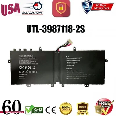 Bateria UTL-3987118-2S para Hasee Elegant X3 D1,G1,HKNS01,HKNS02, Haier Yi 3000S - Imagem 1 de 4