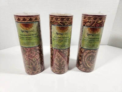 VINTAGE WALL BORDER ROYAL PAISLEY BY SPRINGMAID 7051269 15ft x 6.87 IN RUN 2,3,4 - Image 1 of 4