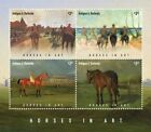 Antigua & Barbuda 2015 - Horses in Art - Miniature Sheet - MNH