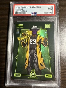 PSA 9 Bo Jackson Battle Arena LeBOSS Battlefoil S-102 Secret FOIL Lebron RARE - Bild 1 von 1
