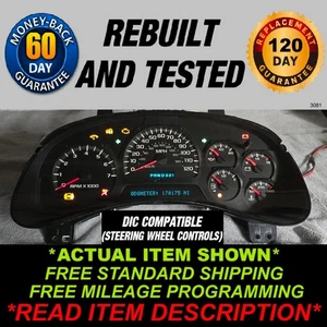 2002-2005 Chevy Trailblazer Gauge Cluster - Picture 1 of 5