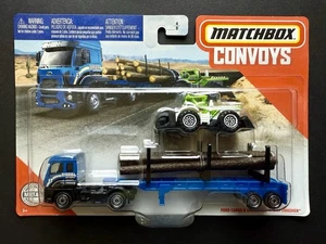MATCHBOX CONVOYS:  Ford Cargo & Logger Bed with Dirt Smasher - Picture 1 of 2