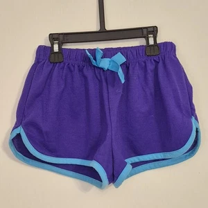 Komar Pigiama Bambino Pantaloncini Ragazza Taglia XS (5/6) Viola Blu Pantaloncini Sportivi Sportivi - Foto 1 di 6