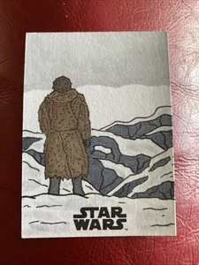 2018 Topps Solo: A Star Wars Story Han Solo Sketch Card by John Still 1/1 - Picture 1 of 2
