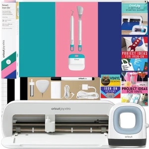 Cricut Joy Xtra and EasyPress Mini with Iron-on Vinyl Sample Pack Bundle - Picture 1 of 7