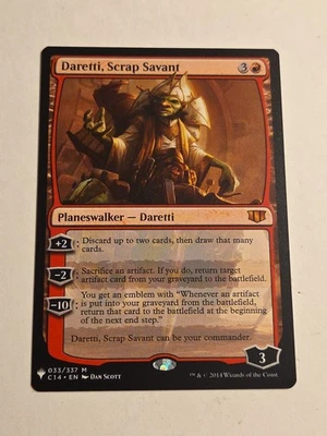 Daretti, Scrap Savant X1 C14 MTH The List Reprints  - Image 1 of 2