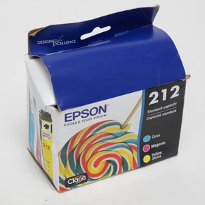EPSON 212 Claria Ink Standard Capacity Color Cartridge Exp - 10/2027 -Free ship - Picture 1 of 2