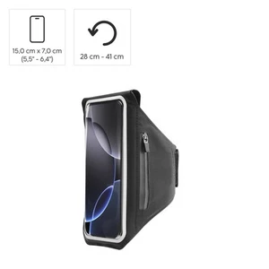 Hama Universal Sport Handy Armband für Smartphones 5,5 – 6,4 Zoll Fitness Tasche - Bild 1 von 5