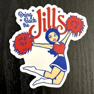 Buffalo Jills Cheerleaders 3" Die Cut Sticker Football Mafia 90’s Throwback Art - Bild 1 von 1