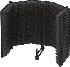 Tascam TM-AR1 Microphone Reflection Filter Black  - Picture 1 of 8
