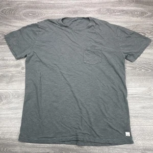 Vuori Shirt Mens Extra Large Gray The Rise Tee Pima Cotton Pocket Athletic V182 - Picture 1 of 11