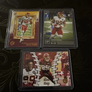 Lote de tarjetas de novato Chase Young - Imagen 1 de 5