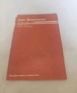 1986 "Saint Bonaventura" The Mind's Road To God Paperback Booklet (MH63) - Picture 1 of 7