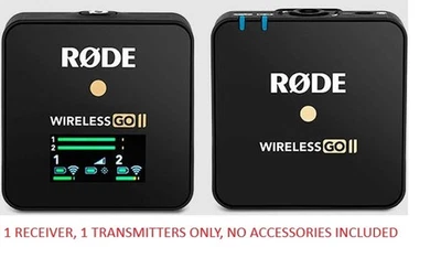 RØDE Rode Wireless Go II Channel Wireless Microphone Audio System Pod Cast - Image 1 of 4