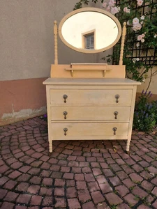 Spiegelkommode Kommode Antikmöbel Antiquitäten kostenlose Lieferung Schrank top - Bild 1 von 12