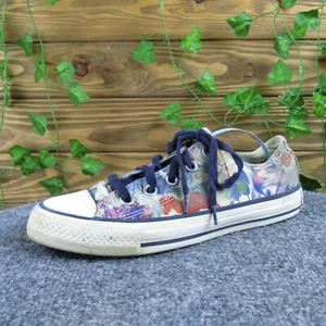Zapatilla deportiva Converse para mujer floral de caña baja tela multicolor talla 6 mediana usada 2025 - Imagen 1 de 7