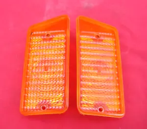 1970 Chevelle Amber Parking Directional Lenses #5962107 set of 2 - Picture 1 of 11