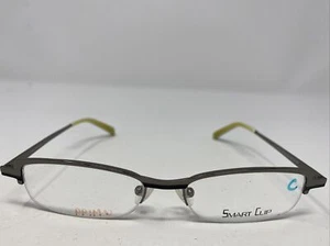 Smart Clip KSC276 Shiny Gunmetal 49-16-137 Half Rim Eyeglasses Frame 8093 - Picture 1 of 8