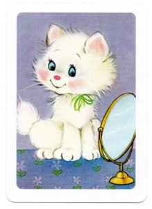 cat, wide swap card / playing card single - Picture 1 of 1