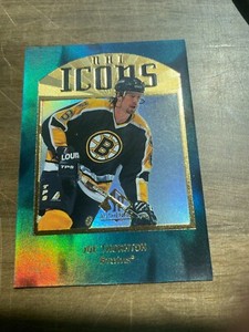 1997-98 SP Authentic Hockey NHL Icons Embossed #I9 Joe Thornton Boston Bruins