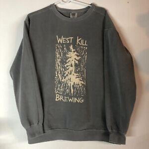 West Kill Brewing Men's Gray Large Sweatshirt