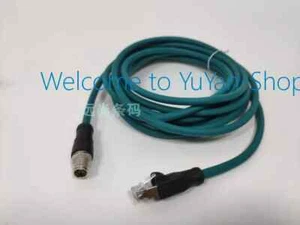 POUR Datalogic CAB-ETH-X-M03 M12-IP67 Câble Ethernet GIGA 3M 93A050123 - Photo 1/2