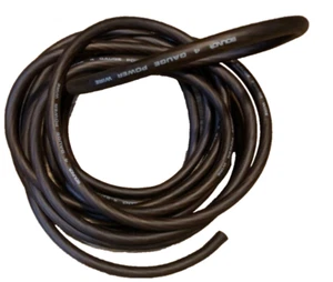 4 Gauge 21 Feet High Performance Flexible Amp Power/Ground Cable 4 AWG Wire Blac - Picture 1 of 2
