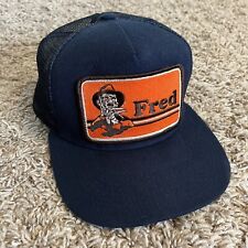 Vintage 90s Freddy Kreuger Fred Horror Movie Patch Trucker Snapback Hat