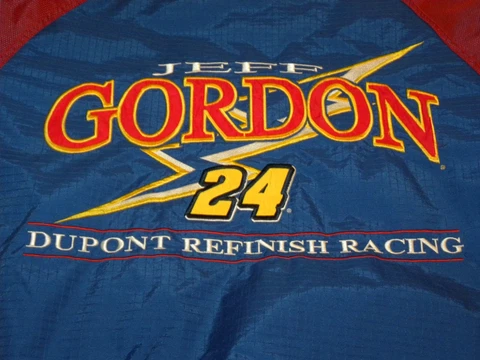 Mens Chase Authentics NASCAR DuPont Racing Jeff Gordon Zip Front Jacket Size M Cover