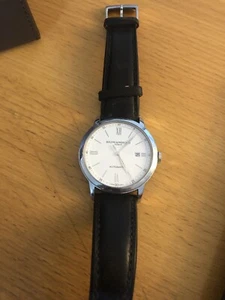 Automatic Watch Baume et Mercier Classima 10332 Black with Date - Picture 1 of 4