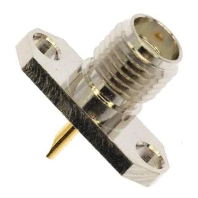 CONN SMA RCPT STR 50 OHM SOLDER - Image 1 of 1