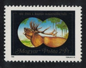 SALE Hungary Red Deer Centenary of Association of Hungarian Huntsmen 1981 - Picture 1 of 1