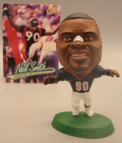 LOOSE 1998 CORINTHIAN HEADLINER FIGURE NEIL SMITH DENVER BRONCOS Cover