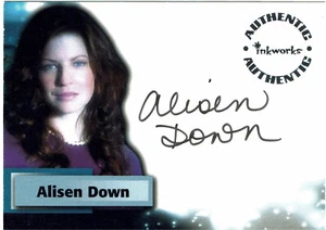 Smallville Season 5 2006 Inkworks Auto A40 Alisen Down as Lillian Luthor - Picture 1 of 1