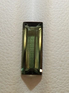 Green tourmaline gemstone - faceted natural Afghan gem 2.00 CTS - Picture 1 of 11