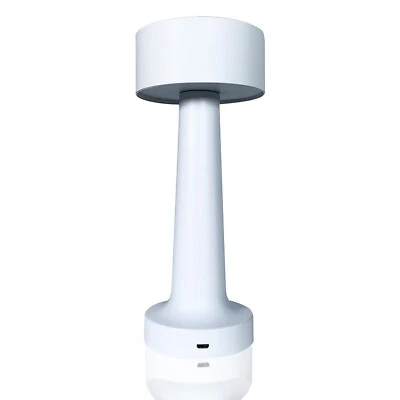 BerShim Wireless Rechargeable LED White Touch Lamp Nightstand Party Office Desk - Image 1 of 4