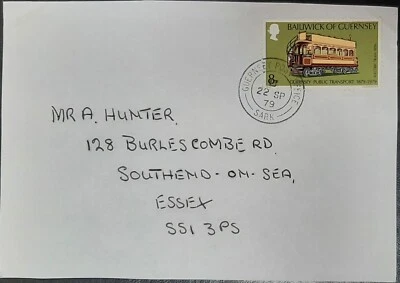 (GGY-227) GUERNSEY 1979  Stamped Letter to ESSEX with SG 204 - Image 1 of 2