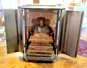 Edo Period Zushi Traveling Kiyomasa Kato Shrine - Picture 1 of 11