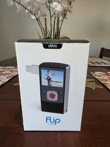 Cisco Flip Ultra Video Camera Mini Camcorder Black U1120B - PARTS ONLY - Picture 1 of 16